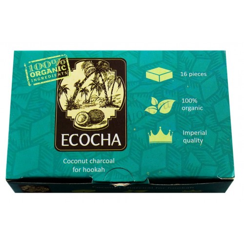 Уголь для кальяна Ecocha 16шт.