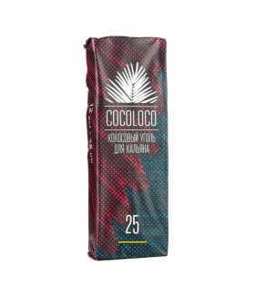 Уголь для кальяна Cocoloco 25мм 12шт.