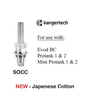 Сменный испаритель SOCC KangerTech Evod/Protank2/Mini Protank2 (органический хлопок)