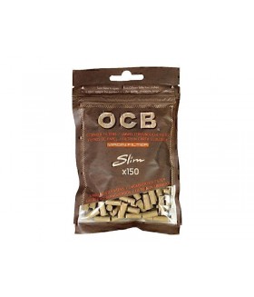 Фильтры для сигарет OCB Slim Unbleached