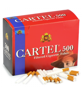 Гильзы сигаретный Cartel 15мм 500шт.