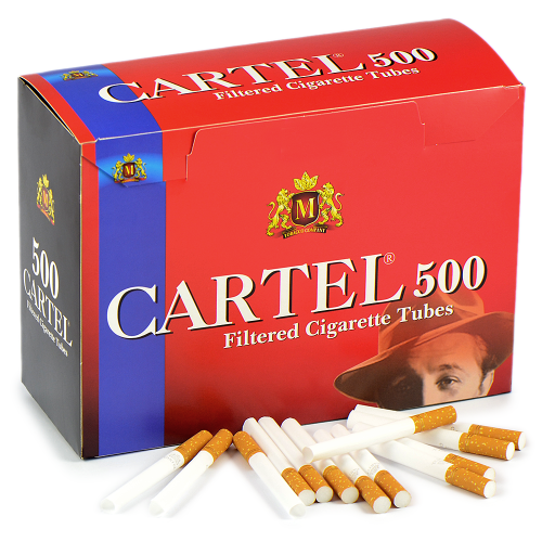 Гильзы сигаретный Cartel 15мм 500шт.