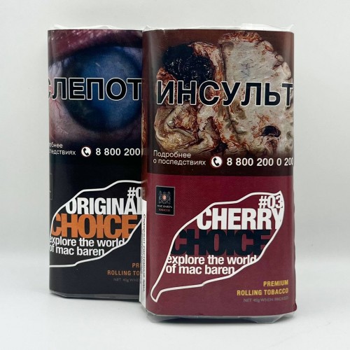 Сигаретный табак Mac Baren Choice 40гр Сигаретный табак Mac Baren Choice 40гр